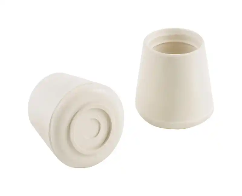 Shepherd Rubber Leg Tip White 7/8 In. 31 L 24 Pk