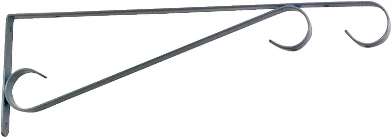 Gb0293l 15-inch White Steel Wall Mount Hang Plant Bracket