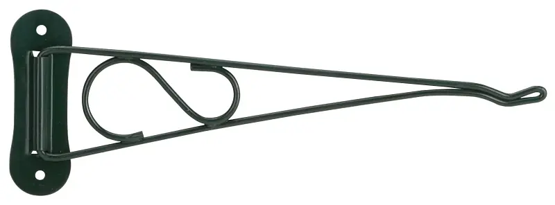 Gb0223l 10-inch Green Swivel Planter Bracket, Steel Wall Mount