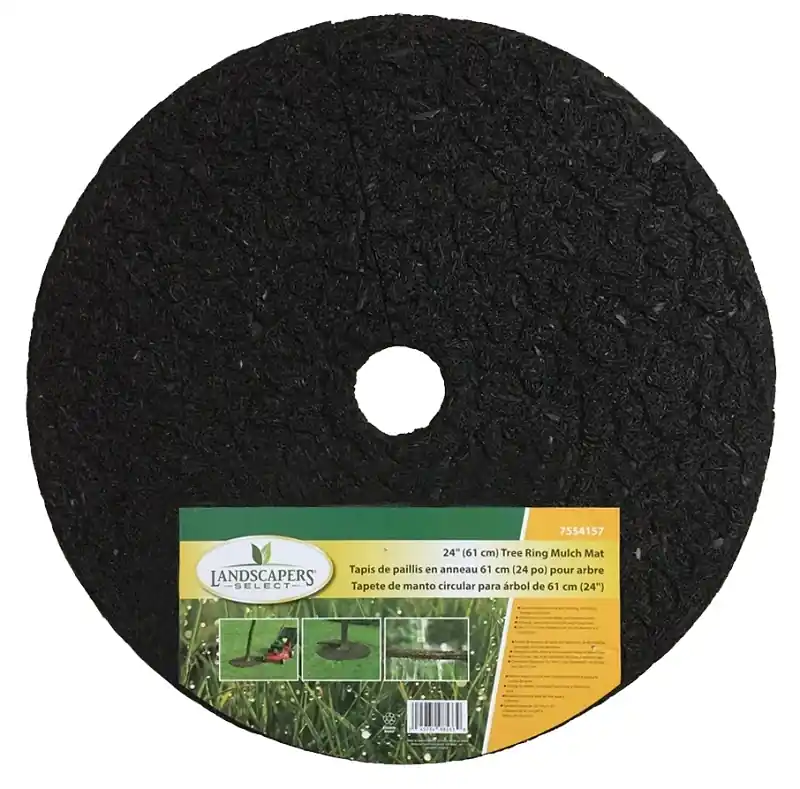 Mintcraft M-10101-3l Tree Ring Mulch Mat, 24-inch