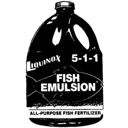 Fish Emulsion Fertilizer 5-1-1, 1 Gallon For Healthy Plants