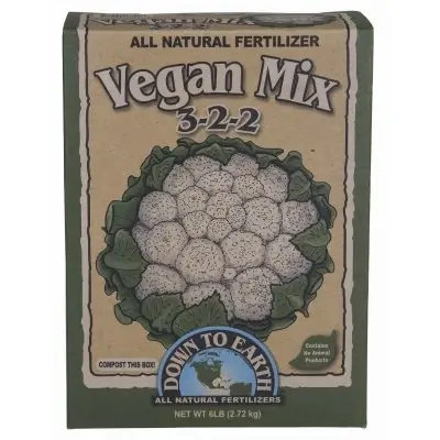 Vegan Mix 3-2-2 Fertilizer - 6 Lb Bag