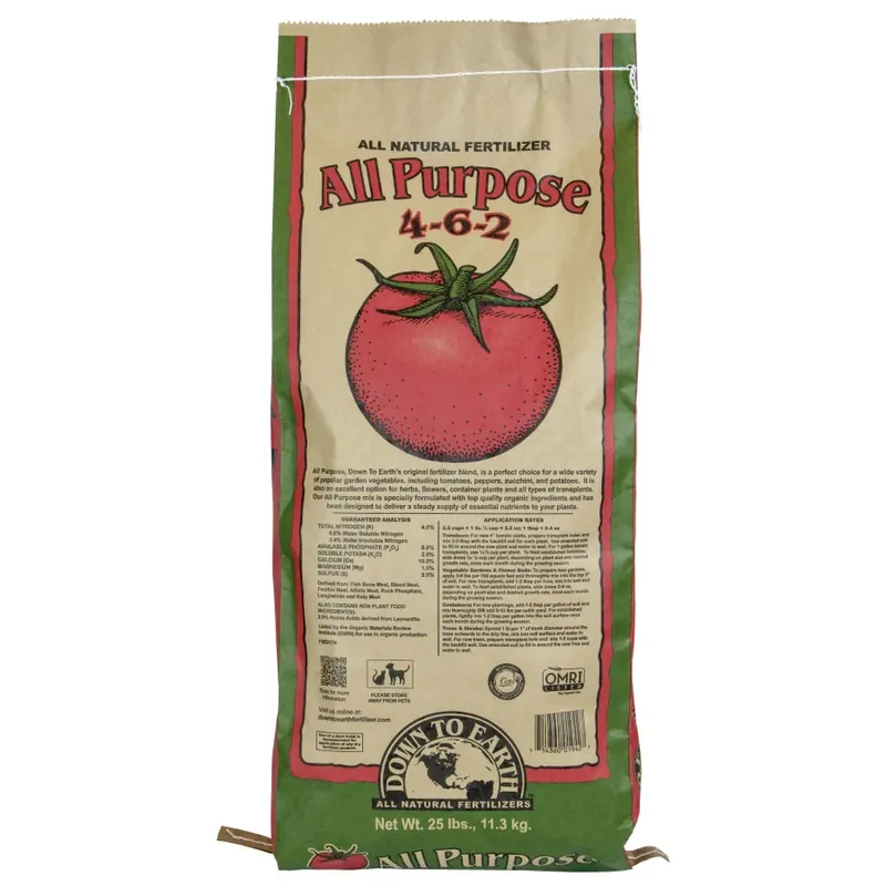 All-purpose 4-6-2 Fertilizer, 25 Pounds For Healthy Plants