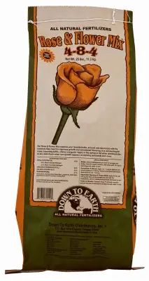 Down To Earth Distributors 25 Lbs Rose & Flower Mix 4-6-2 Fertilizer