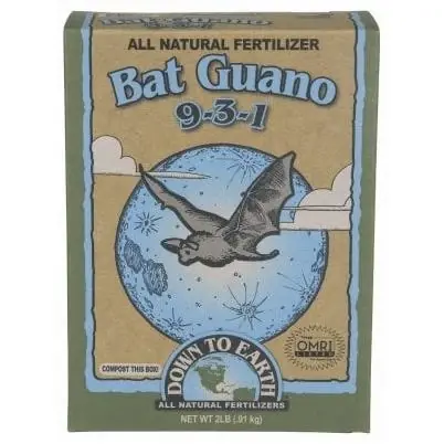 Bat Guano Fertilizer 9-3-1, 2-lbs.