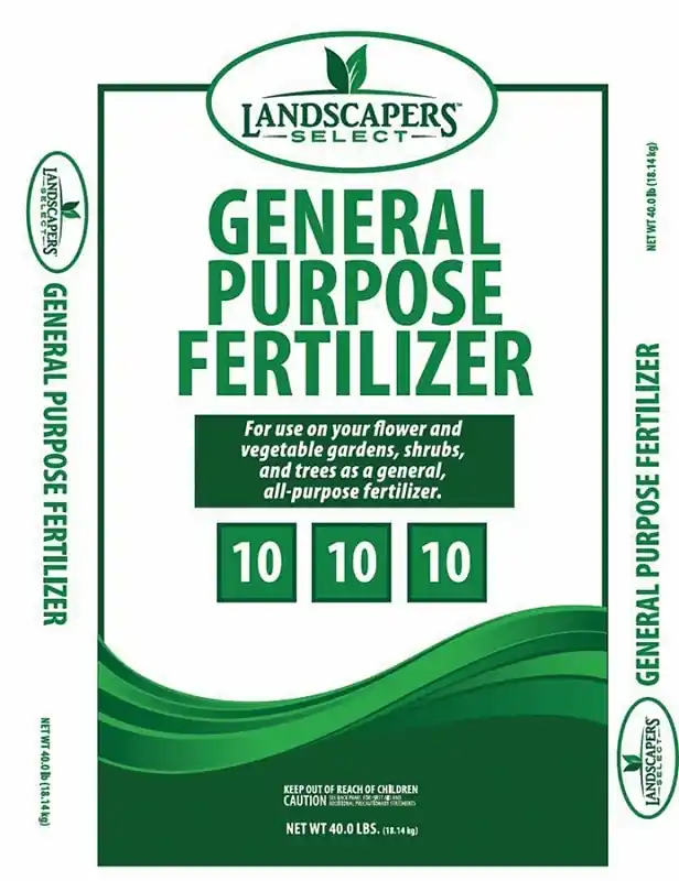 902743 All-purpose Lawn And Garden Fertilizer, 40 Lb Bag, 10-10-10 N-p-k Ratio