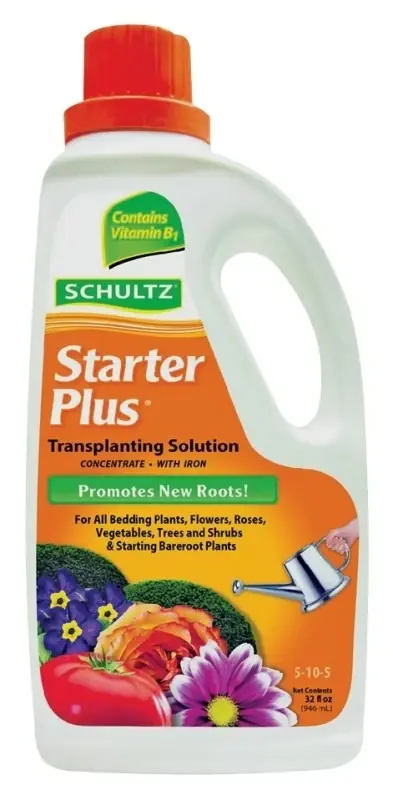 Starter Plus Liquid Plant Food 32 Oz - All-purpose Fertilizer For Healthy Growth
