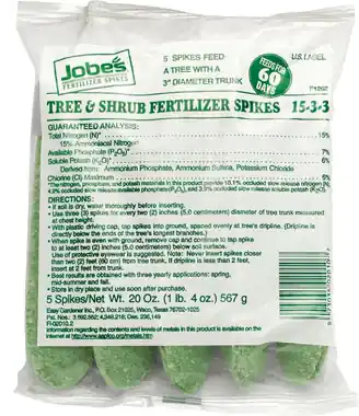 Fertilizer Tree/shrub Stakes