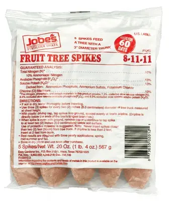 Stakes Fruit Tree Jobes 5pk