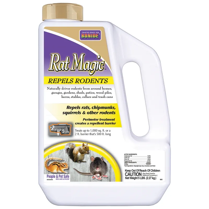 Rat Magic Rat Repellent Granules, 5 Lbs.
