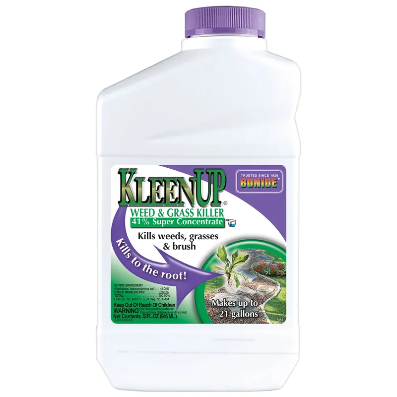 Kleenup Weed & Grass Killer, 32-oz. Concentrate