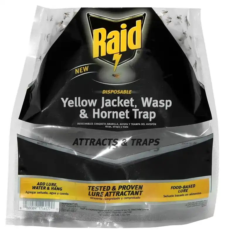 Yellow Jacket Trap Bag - Effective Wasp And Hornet Bait Station