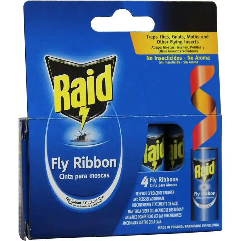 Pic Fr3b Fly Ribbon Bug & Insect Catcher, 4 Pk