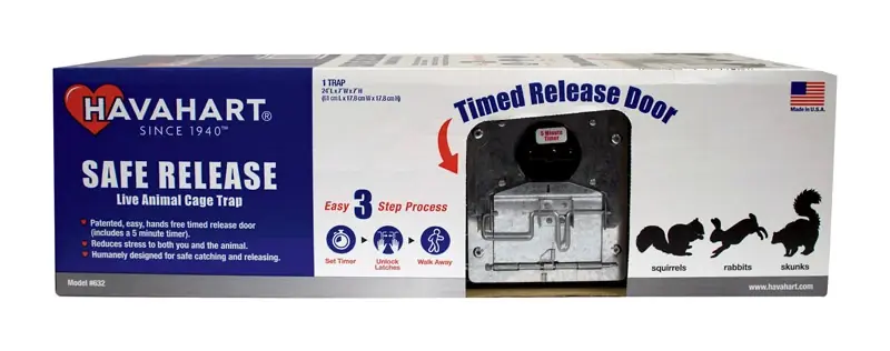 Safe Release Live Catch Cage Trap For Squirrels 1 Pk