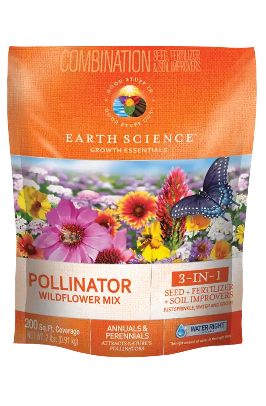 Earth Science Growth Essentials Pollinator Annuals And Perennials Plant Fertilizer 2 Lb