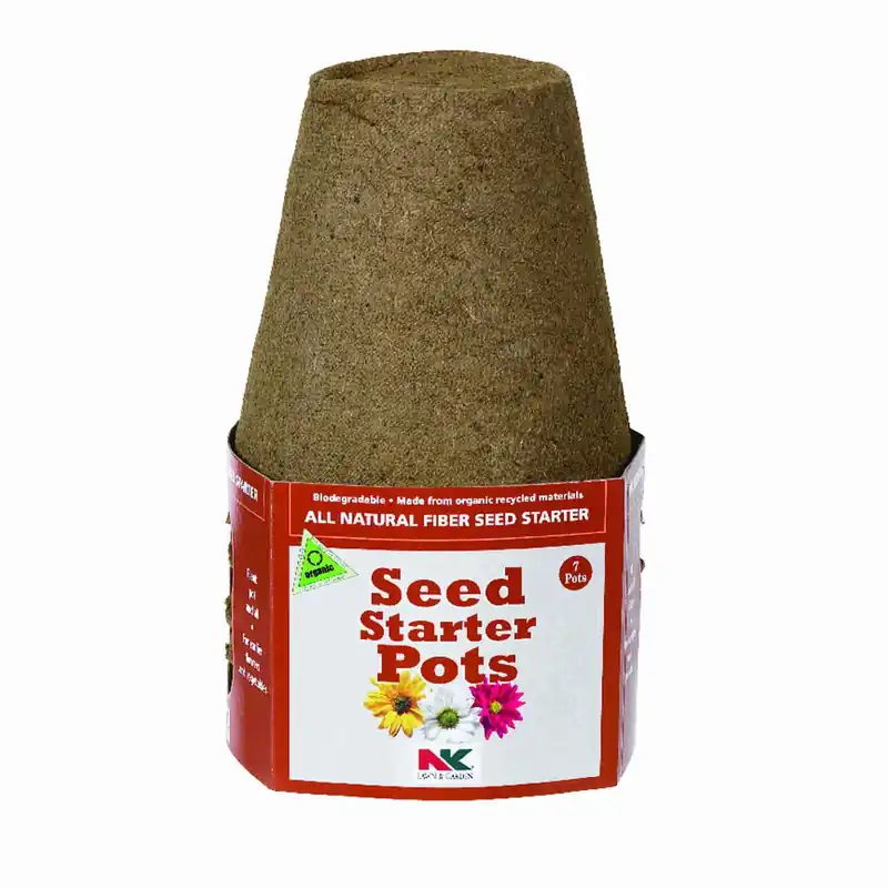 Ferry-morse 7 Cells 5 In. H X 4 In. W X 4 In. L Seed Starting Peat Pot 7 Pk