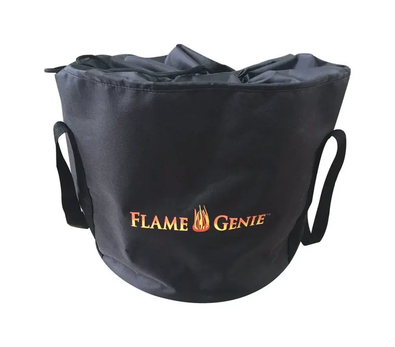 21 In. H X 26 In. W X 26 In. L Black Fabric Fire Pit Cover