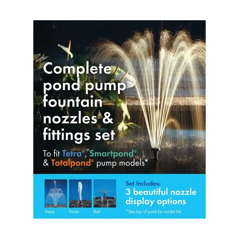 Pennington Aquagarden Fountain Nozzle Combo Kit For Ponds