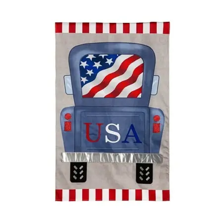 House Burlap Flag - 28 X 40 Inches, Outdoor Decor