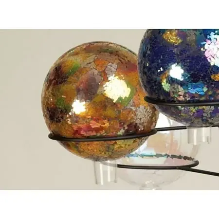 Flag & Garden Gazing Ball Display Arm For Outdoor Decor