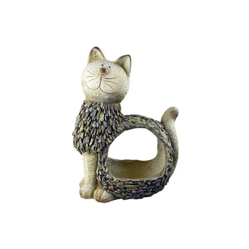 21053 3d Cat Planter - 12.20 X 7.49 X 16.41 Inches