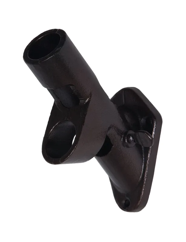Flag & Garden 2-position Bronze Cast Iron Wall Mount Flag Pole Bracket