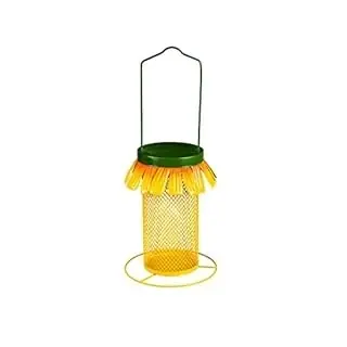 Sunflower Mesh Tube Bird Feeder With Durable Construction And Easy Fill Design