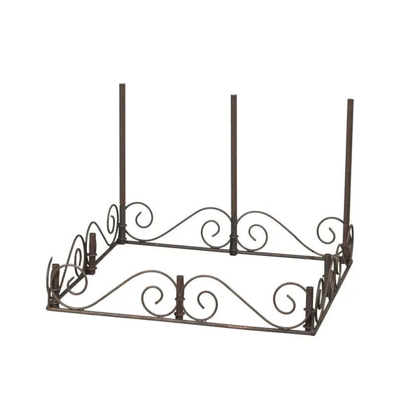 Brown Metal 36 In. H Outdoor Garden Stake - Large Display