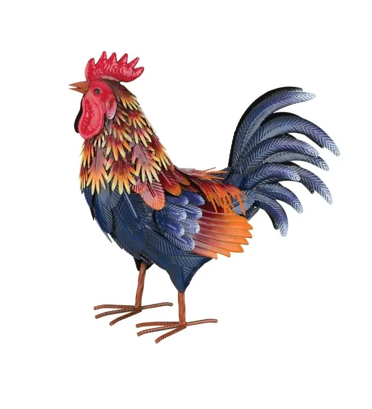 Rooster Medium Decorative Accent For Home And Garden