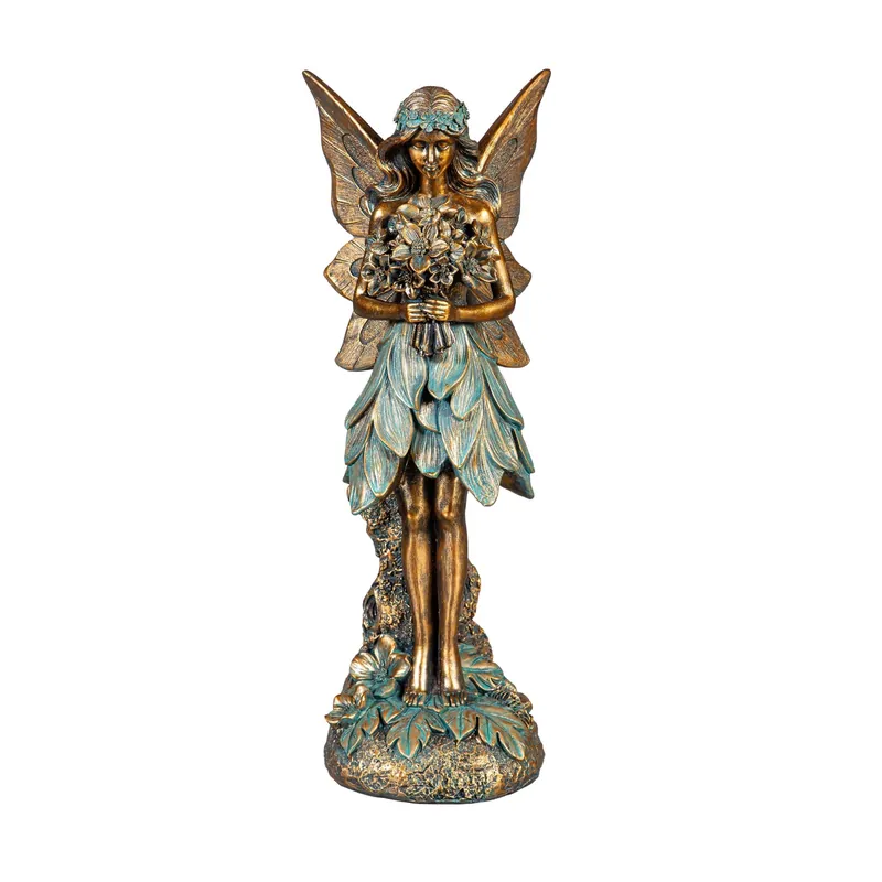 Resin Brllnt Fairy Statue 14"