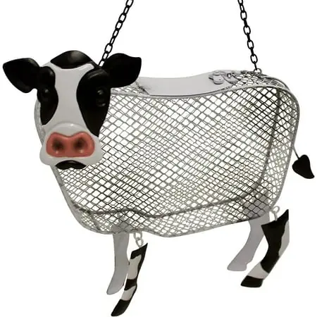 Gef1010 Cow Mesh Hanging Bird Feeder - Multi-functional Design