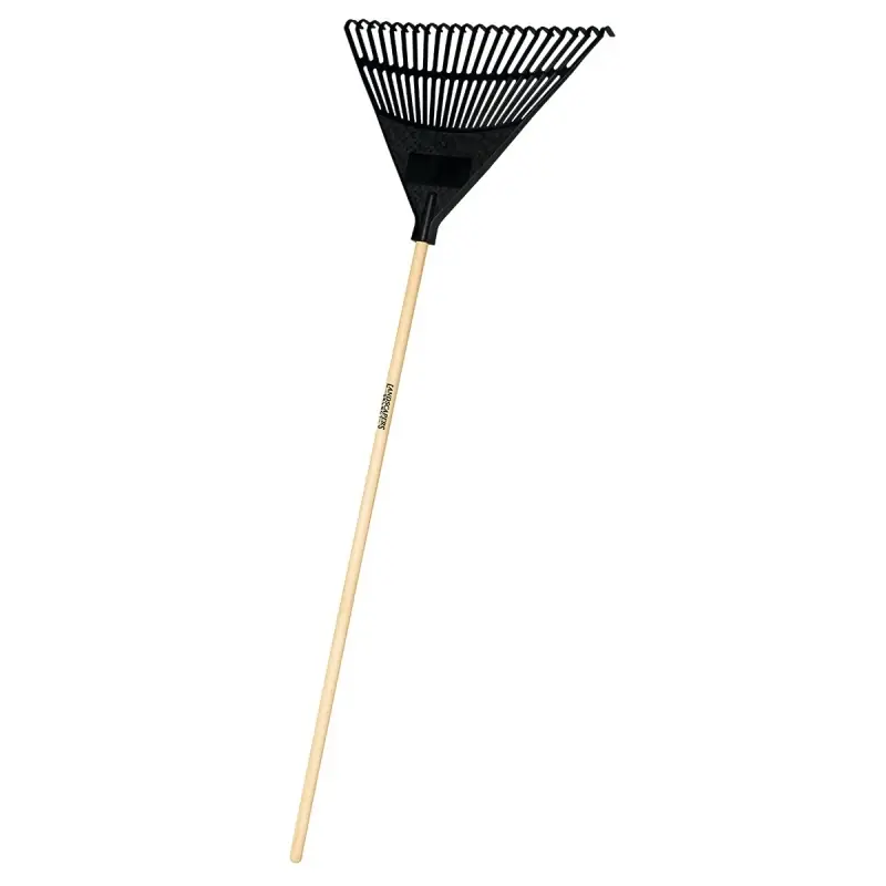 Toolbasix 30992ep22or 22 Tines Leaf Rake 48 In. Hardwood Handle