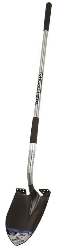34701 Round Point Shovel With 48 Inch Steel Long Handle