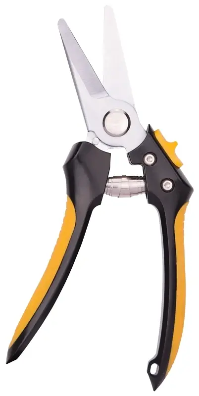 Gp1313/8 Pruning Shear, 8-1/4 In Overall Length, Steel Blade, Aluminum Handle