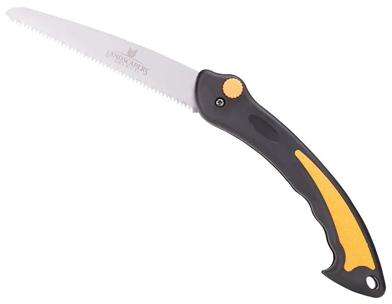Landscapers Select Mintcraft Fl81-180f Folding Pruning Saw, Steel Blade, 8 Tpi, Tpr Handle
