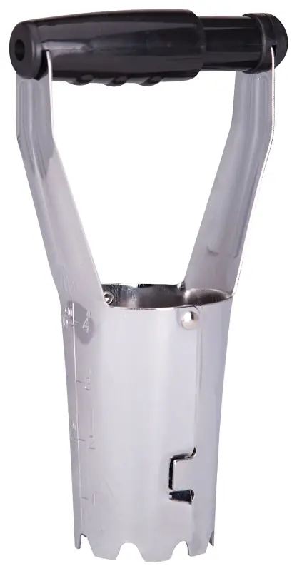 Gt8801 Bulb Planter, 2-1/4 In Diameter X 4-1/4 In Height, Steel Head, 9 In Overall Length