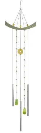 Feng Shui Chi Energy Wind Chime - Jade 39 Inch