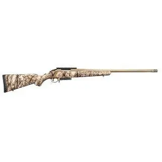 26926 American 308 22" Threaded Barrel Bronze Composite Go Wild I-m Brush Camo Rifle