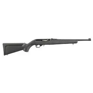 Rug 31114 16.12 Inch Compact 22 Long Rifle Matte Black Rifle