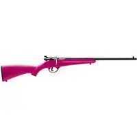 Youth Savage Rascal Bolt Action .22lr Rimfire Rifle 16.125" Barrel Pink Synthetic Stock