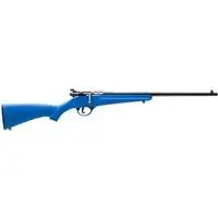Youth Savage Rascal Bolt Action Rifle .22lr Rimfire 16.125" Barrel Blue Synthetic Stock
