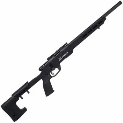 Savage Arms B22 Precision Black Bolt Action - 22 Long - Black