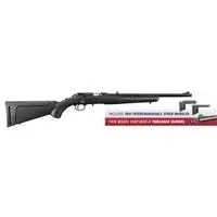 American Rimfire Standard Tb Bolt Action Rifle 22 Wmr 18 In. Barrel Black Synthetic Stock