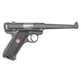 40105 Mark Iv Standard 22 Long Rifle 6 Inch 10 Round Black Aluminum Grips Pistol