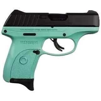 Talo Rug 3285 Ec9s 9 Mm 3.12 In. Turquoise Frame 7 Round Pistol