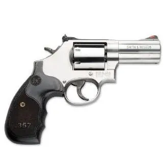 Sw 150853 M686 357 Magnum 3 Inch 7 Round Wood Grip Revolver