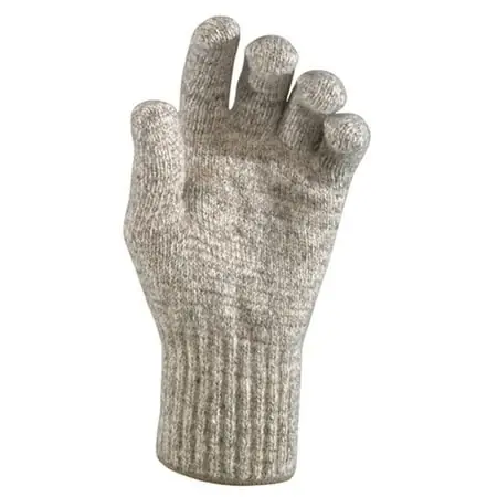 Mid Weight Adult Cold Weather Glove, Large, Brown Tweed