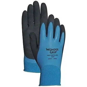 Wonder Grip Liquidproof Gloves, Latex-coated, Xl
