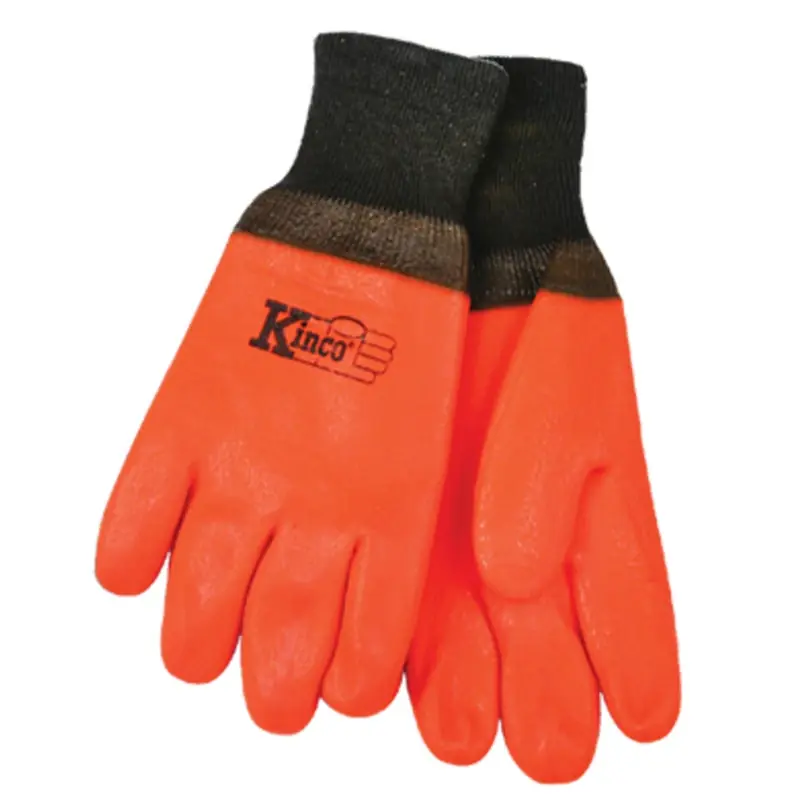 Men‘s Large Indoor/outdoor Pvc Safety Chemical Gloves - Model 4170-l