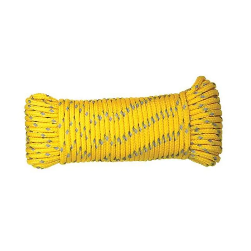 5/32 In. D X 50 Ft. L Yellow Diamond Braided Polypropylene Rope